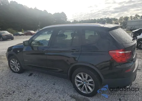 2014 BMW X3 xDrive28I z USA, uszkodzony, nr VIN 5UXWX9C50E0D21496